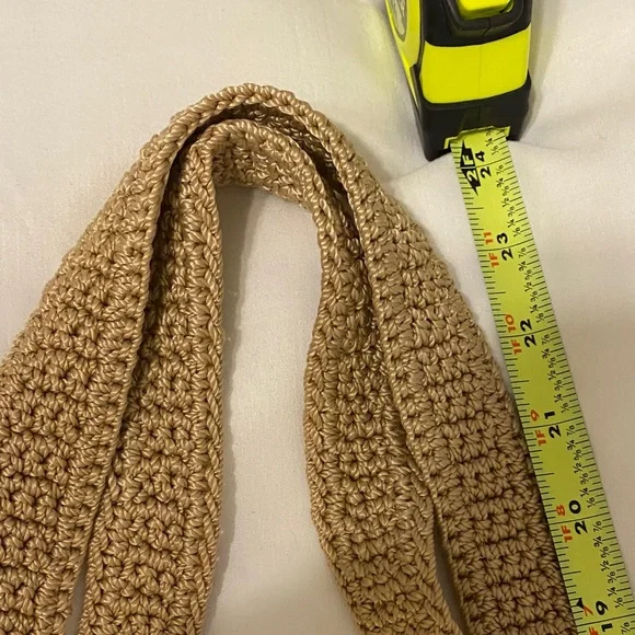 The Sak Tan Crochet Shoulder Bag - Picture 3 of 6